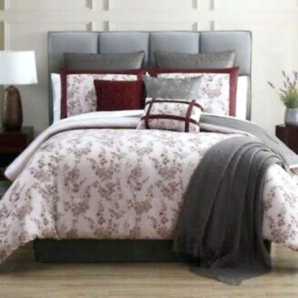 HALLMART Collectibles 14-PC. Queen Comforter Set – Wine